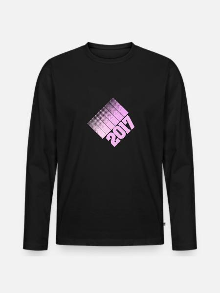 Maman 2017 - T-shirt manches longues Premium bio Homme - noir