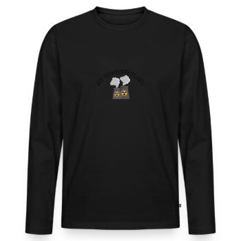 Nuclear Power Plant Favorite Plant Science - Men's Premium Organic Long Sleeve Shirt - black - Front - Nico (187cm)