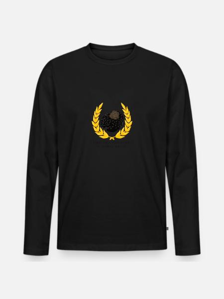 Tuber Melanosporoma - Men's Premium Organic Long Sleeve Shirt - black