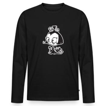 Baby vampire - Men's Premium Organic Long Sleeve Shirt - black - Front - Nico (187cm)