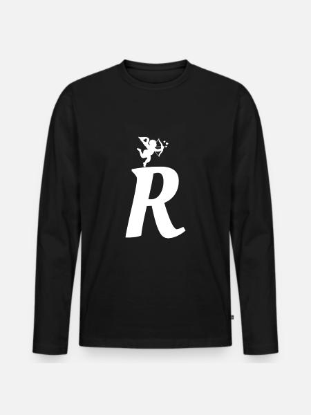 R - T-shirt manches longues Premium bio Homme - noir