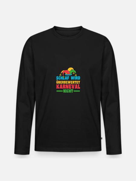 Carnival Costume Carnival - Men's Premium Organic Long Sleeve Shirt - black