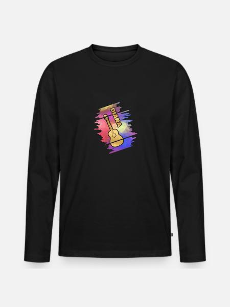 Gift for Diana - Men's Premium Organic Long Sleeve Shirt - black