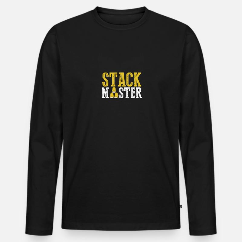 Stack Master Sport Speed Cup Stacker Stacking Men's Premium Organic Long Sleeve Shirt