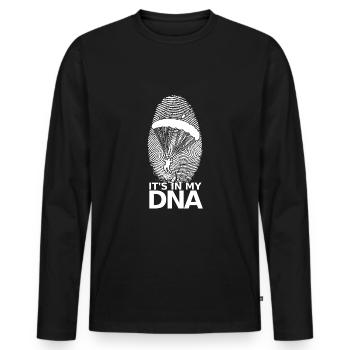 Fallschirmspringer Fallschirm Fallschirmspringen - Männer Premium Bio Langarmshirt - Schwarz - Vorne - Nico (187cm)