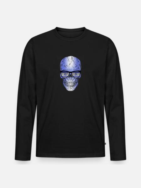 Israel - Men's Premium Organic Long Sleeve Shirt - black
