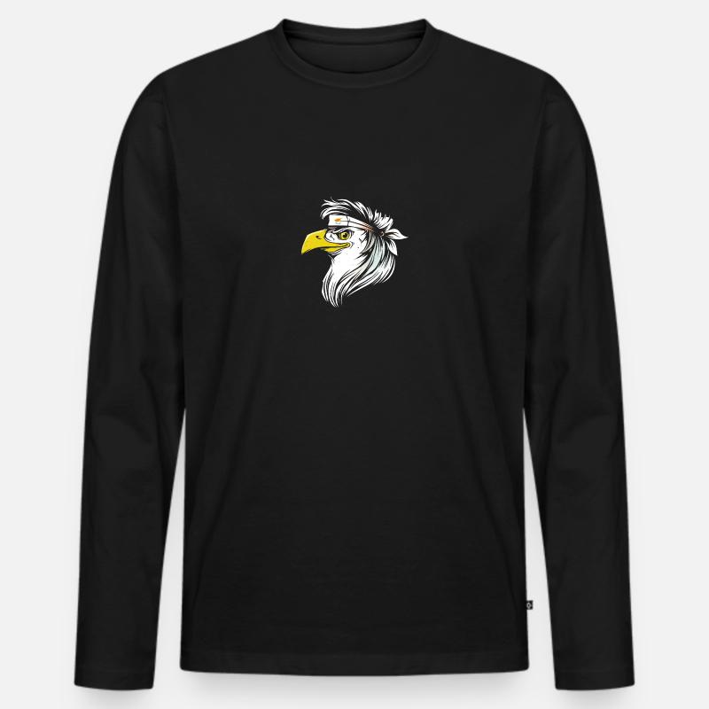 Zypern - Männer Premium Bio Langarmshirt - Schwarz