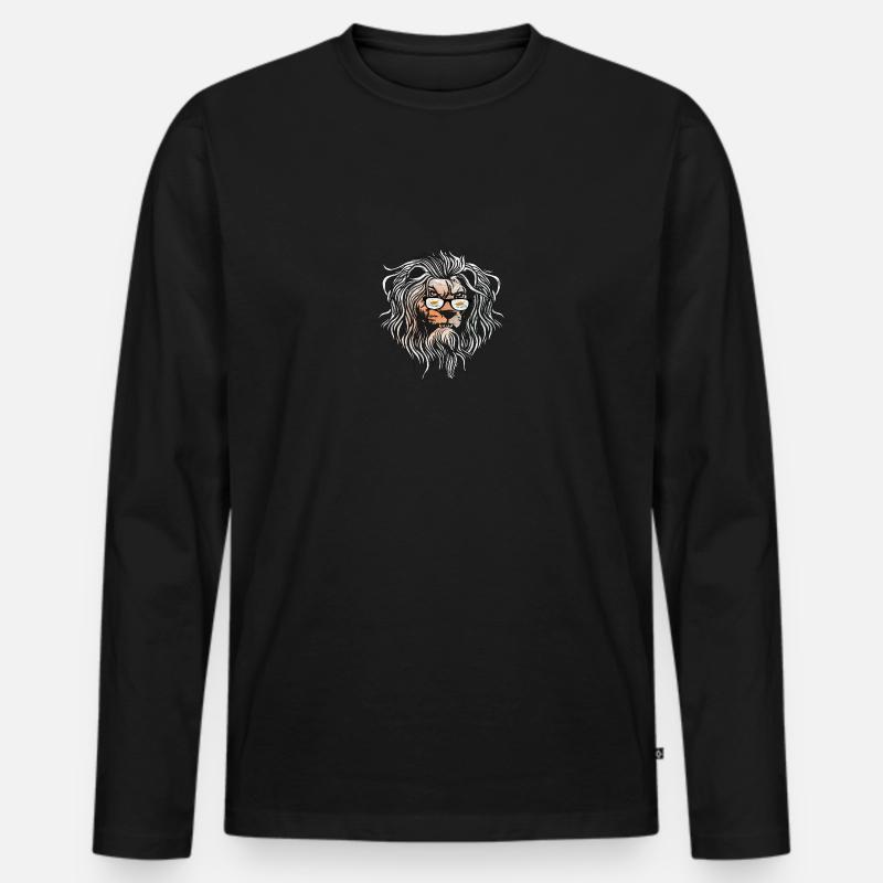 Zypern - Männer Premium Bio Langarmshirt - Schwarz