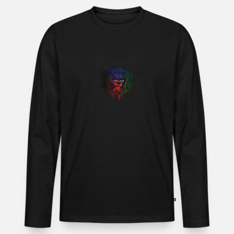Südsudan - Männer Premium Bio Langarmshirt - Schwarz