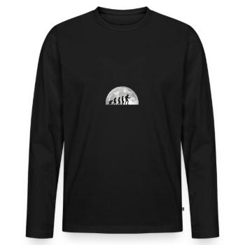 Fechter Evolution Fechten - Männer Premium Bio Langarmshirt - Schwarz - Vorne - Nico (187cm)