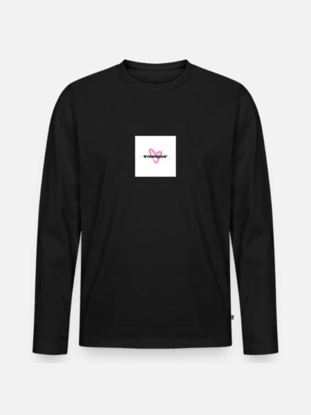 Traumpaar 2024 - Männer Premium Bio Langarmshirt - Schwarz