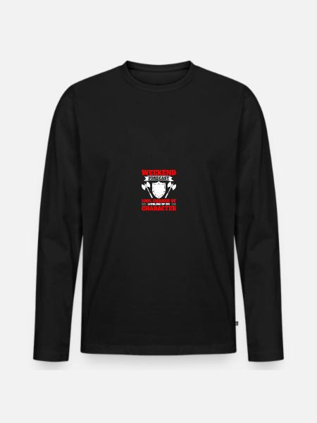 Fantasy-Rollenspiele Larp Larping - Männer Premium Bio Langarmshirt - Schwarz