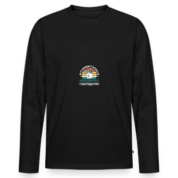 Videographer Filmmaker Film Director Filmmaking - Men's Premium Organic Long Sleeve Shirt - black - Front - Nico (187cm)