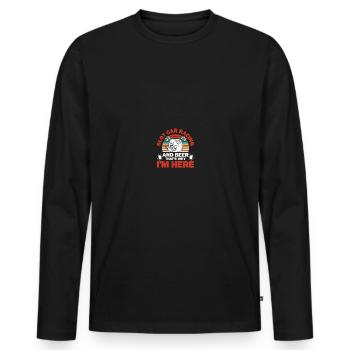 RC Car Track Slot Car Racing RC Racing - Männer Premium Bio Langarmshirt - Schwarz - Vorne - Nico (187cm)