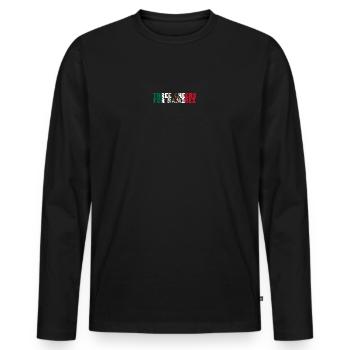 Three Cheers For Ramirez - Football Mexico - Men's Premium Organic Long Sleeve Shirt - black - Front - Nico (187cm)
