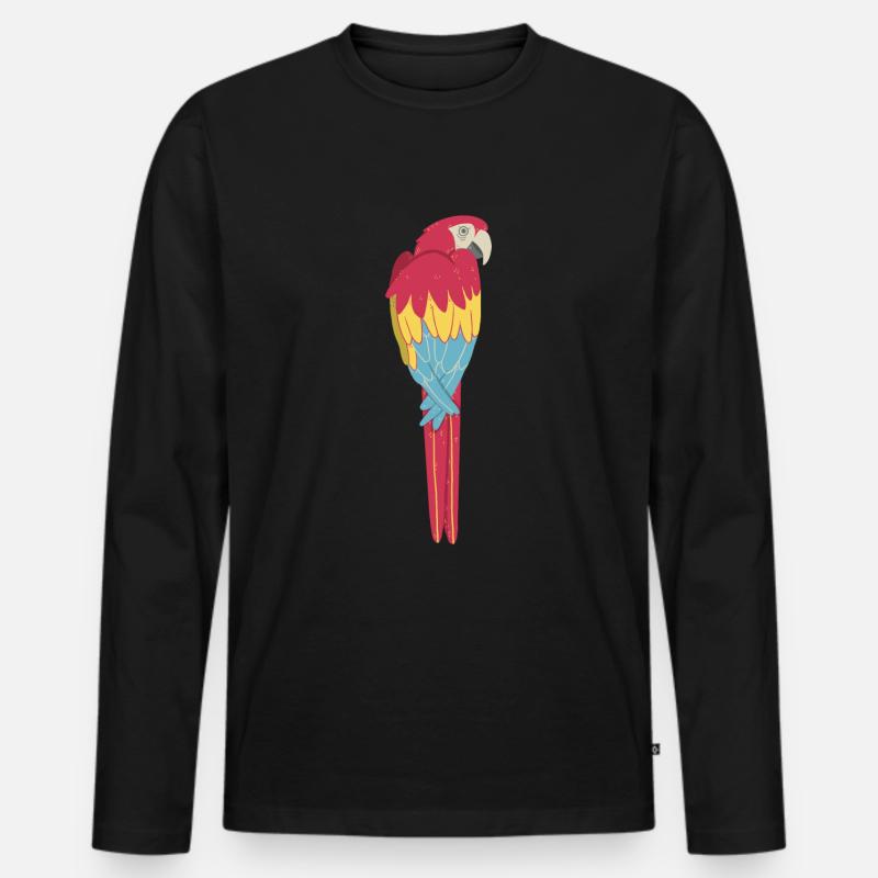 Ara - Männer Premium Bio Langarmshirt - Schwarz