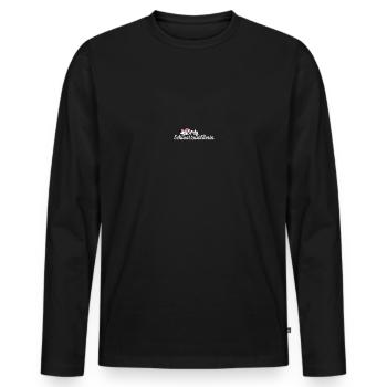 Schwarzwaldmädel Schwarzwald Bollenhut Freiburg - Männer Premium Bio Langarmshirt - Schwarz - Vorne - Nico (187cm)