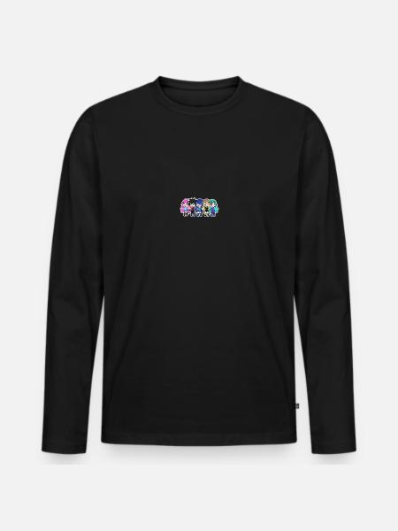Gacha style Funneh Krew - Men's Premium Organic Long Sleeve Shirt - black