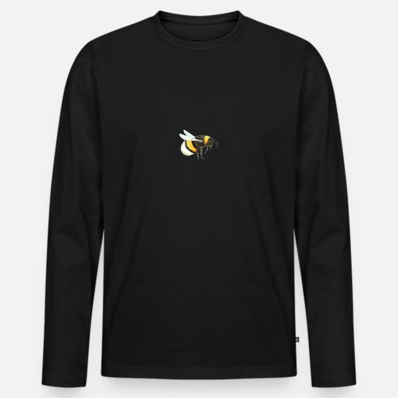 Hummel - Männer Premium Bio Langarmshirt - Schwarz