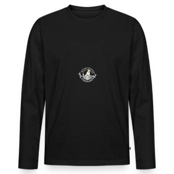 Meine Seidenhühner Seidenhuhn Züchter Geschenk - Männer Premium Bio Langarmshirt - Schwarz - Vorne - Nico (187cm)