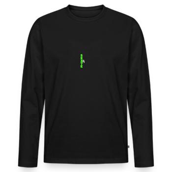 Patinage artistique patinage - T-shirt manches longues Premium bio Homme - noir - Devant - Nico (187cm)