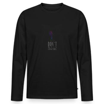 Oper Opernsänger Konzert Geschenk - Männer Premium Bio Langarmshirt - Schwarz - Vorne - Nico (187cm)