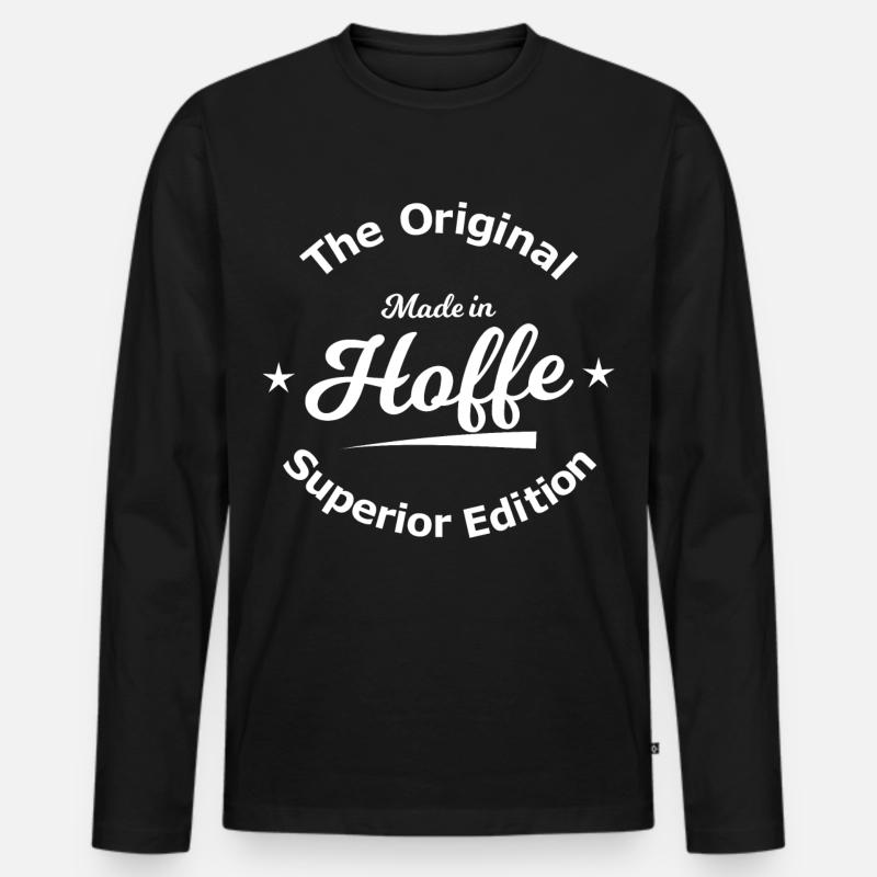 Hoffenheim Superior Edition - Männer Premium Bio Langarmshirt - Schwarz