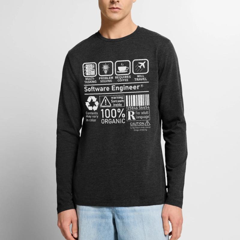 software engineer multi tasking problem solving Men's Premium Organic Long Sleeve Shirt
