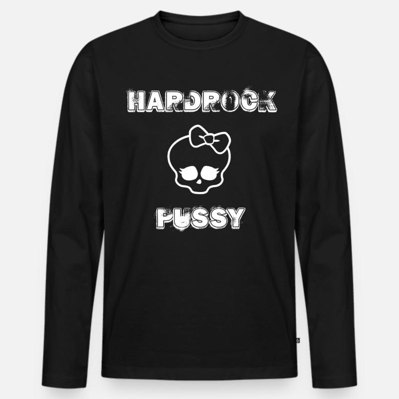 Handrock  - Männer Premium Bio Langarmshirt - Schwarz