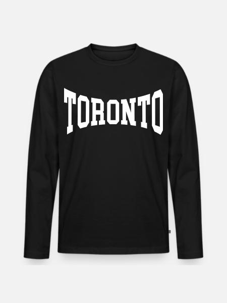 Toronto - T-shirt manches longues Premium bio Homme - noir