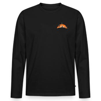 Walpurgis on the Brocken - Men's Premium Organic Long Sleeve Shirt - black - Front - Nico (187cm)