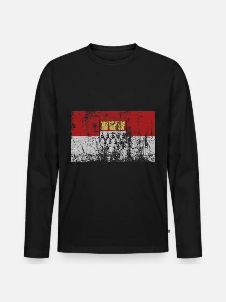 köln - T-shirt manches longues Premium bio Homme - noir