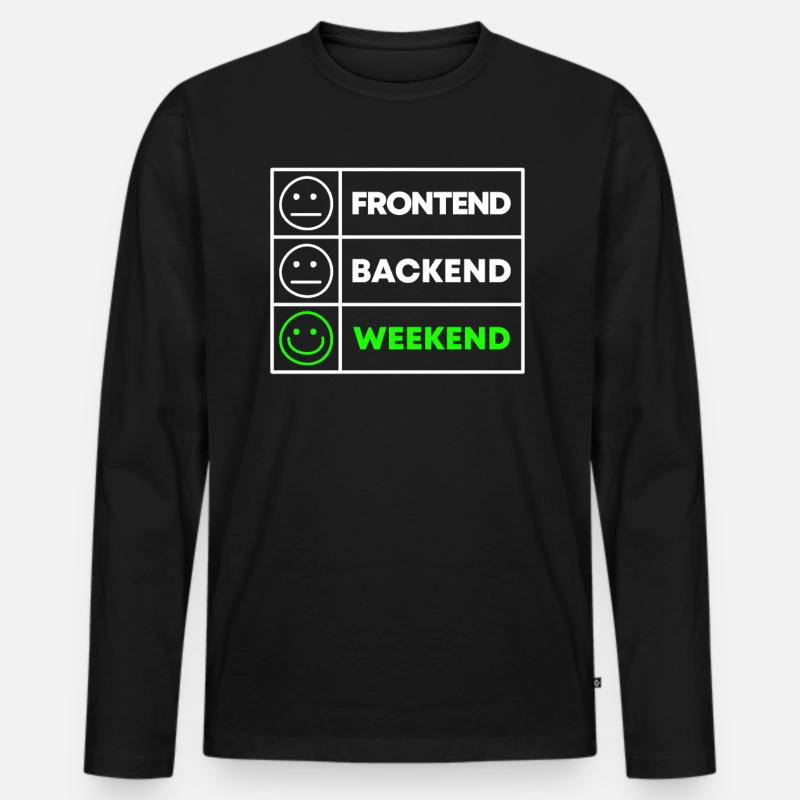 Programmer gift for computer scientists and coders Men's Premium Organic Long Sleeve Shirt