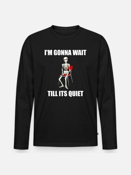 Teacher Teacher Gift Funny - Men's Premium Organic Long Sleeve Shirt - black