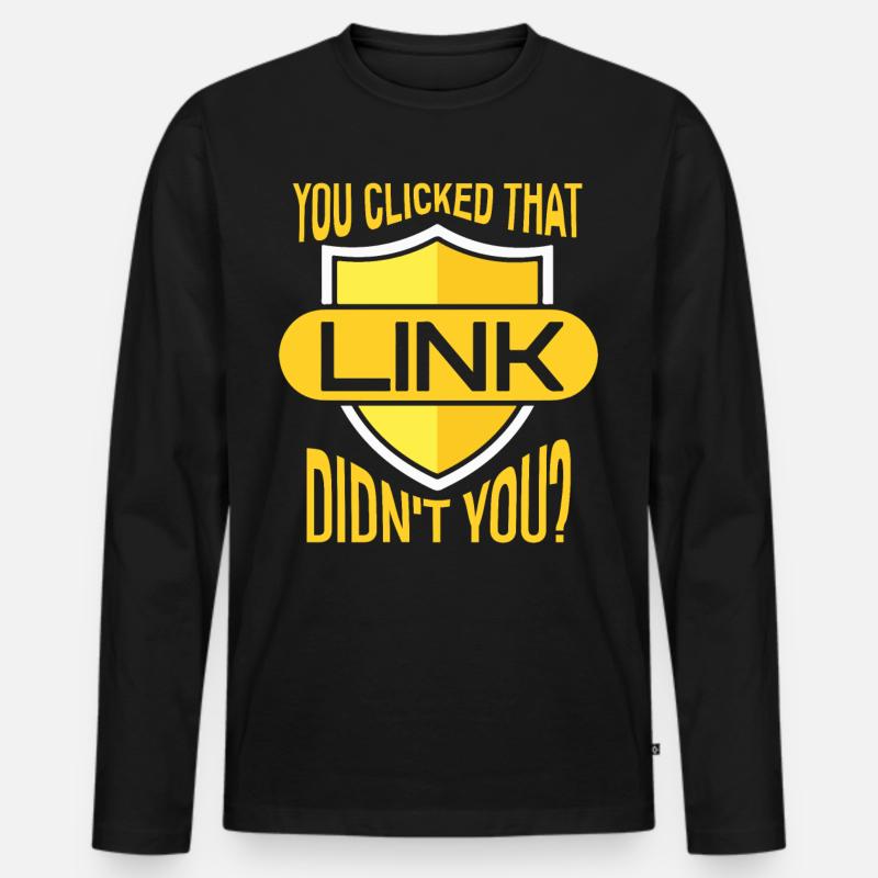 Cybersicherheit Hacker Cyberangriff Anonymous - Männer Premium Bio Langarmshirt - Schwarz