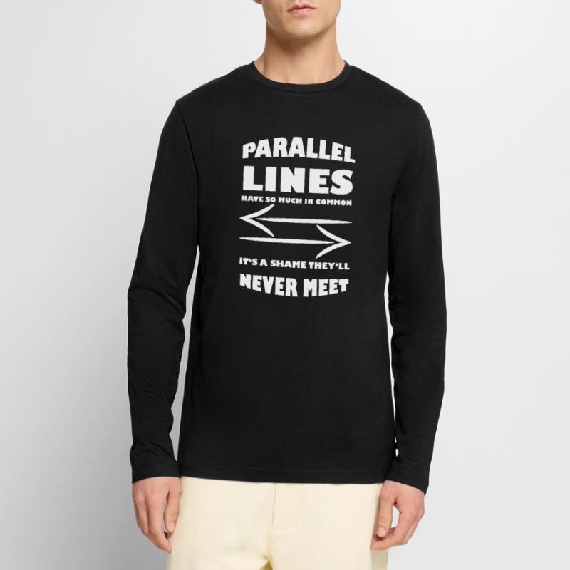 Math Math Math Teacher Mathematician Men's Premium Organic Long Sleeve Shirt