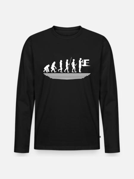 Chemistry - Men's Premium Organic Long Sleeve Shirt - black
