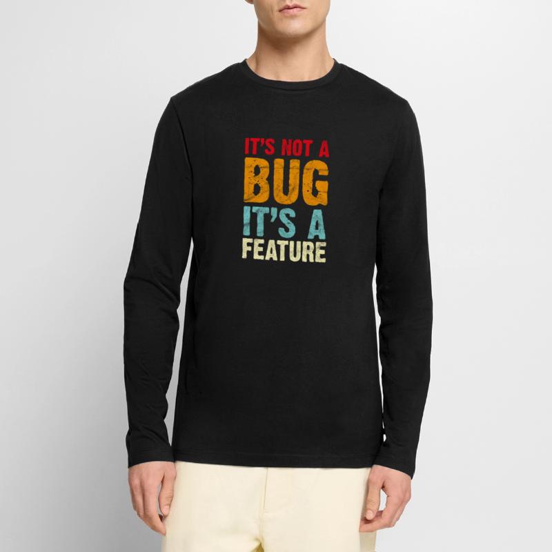 Programmer Developer Computer Scientist Geek Men's Premium Organic Long Sleeve Shirt