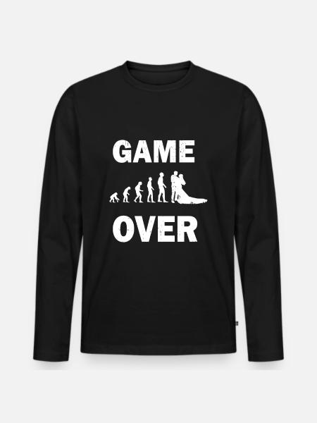 Bachelorette party JGA - Men's Premium Organic Long Sleeve Shirt - black