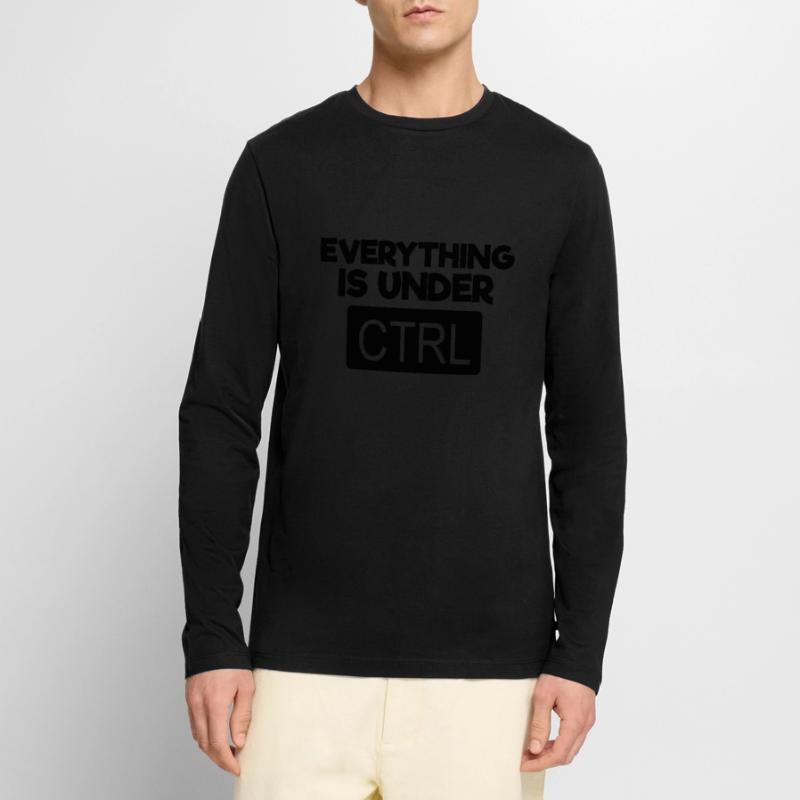 Everything under CTRL - Computer Programmerxhtmlcs Men's Premium Organic Long Sleeve Shirt