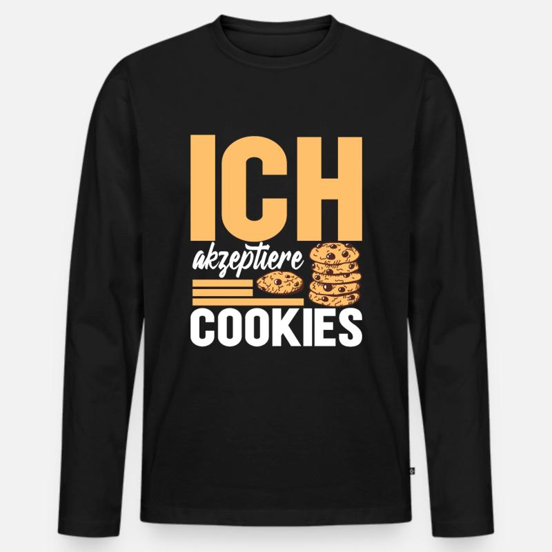 Programmierer Informatiker Informatik - Männer Premium Bio Langarmshirt - Schwarz