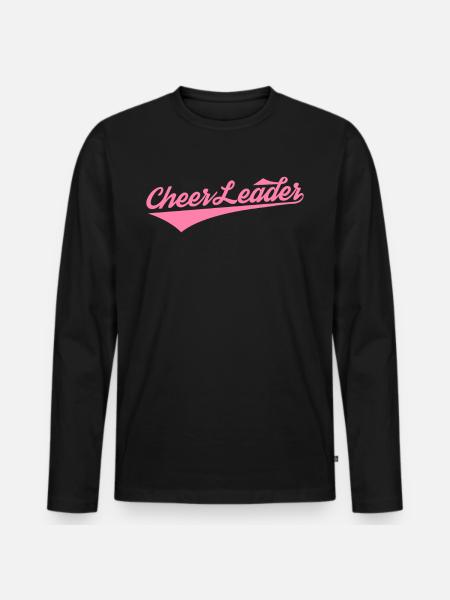 Cheerleading - T-shirt manches longues Premium bio Homme - noir
