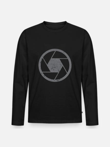 Photography Photographer Photograph Photographer Photos - Men's Premium Organic Long Sleeve Shirt - black