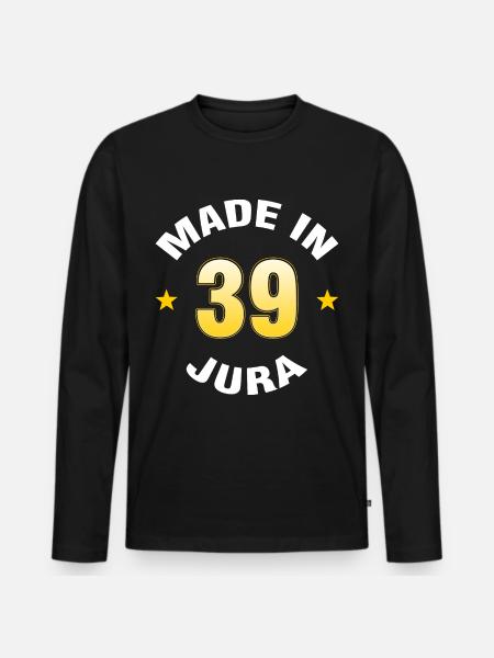 Schwören - Männer Premium Bio Langarmshirt - Schwarz