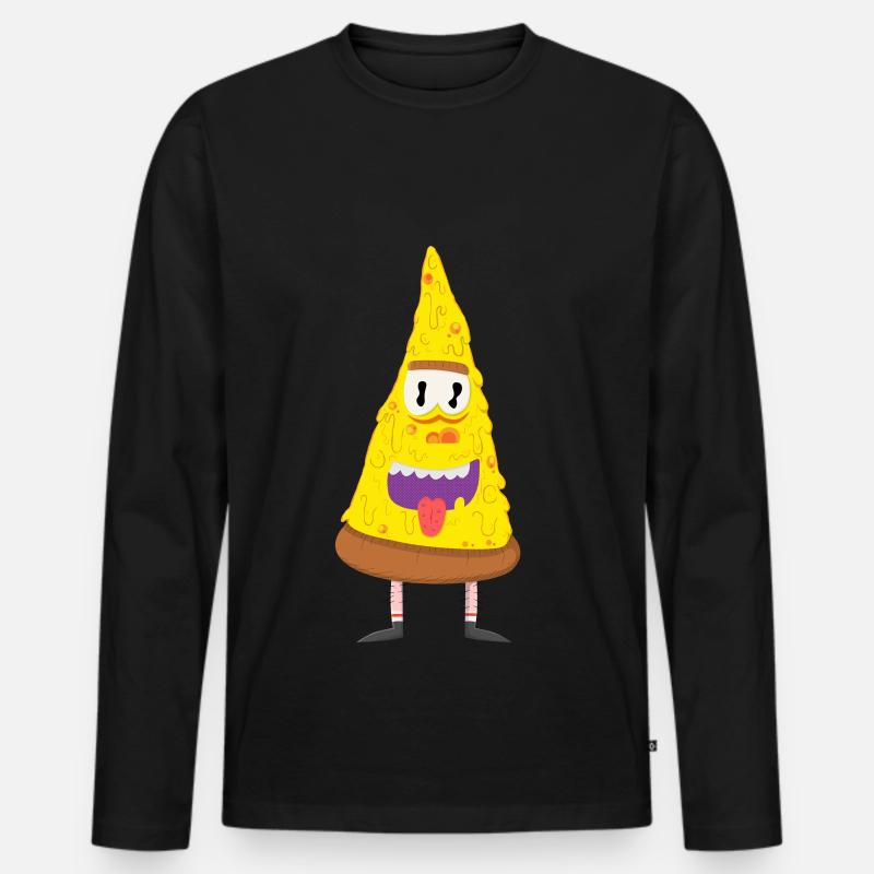 Sooo käsig - Männer Premium Bio Langarmshirt - Schwarz