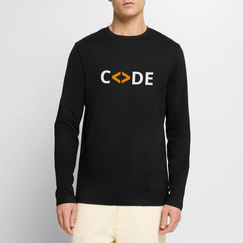 Code Programmierer HTML PHP Developer Männer Premium Bio Langarmshirt