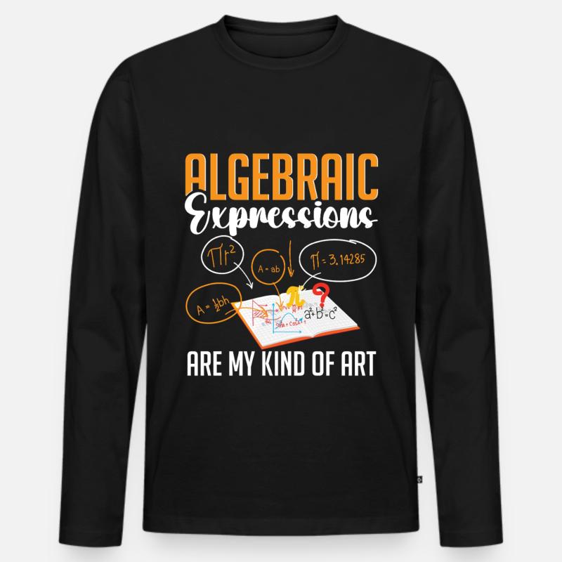 Math Math Math Teacher Math Teacher Men's Premium Organic Long Sleeve Shirt