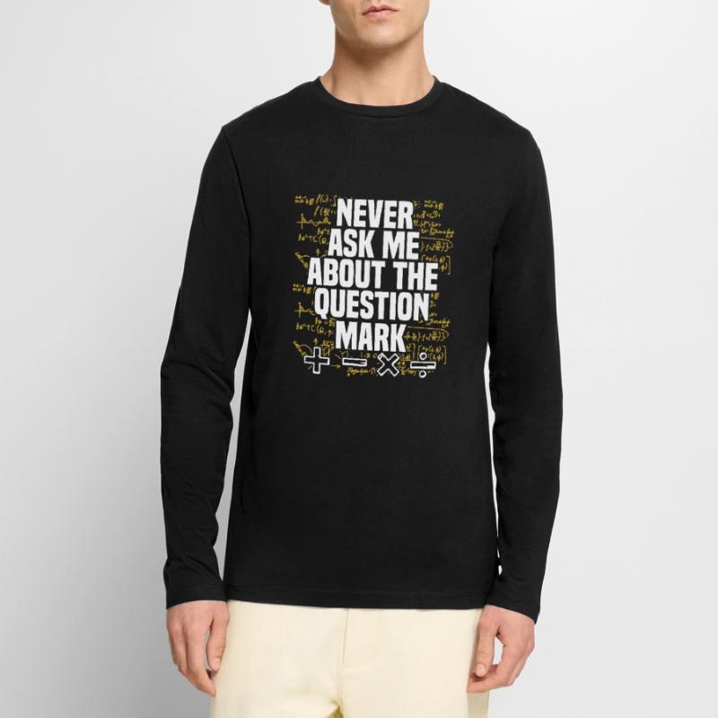 Math Math Math Teacher Math Teacher Men's Premium Organic Long Sleeve Shirt