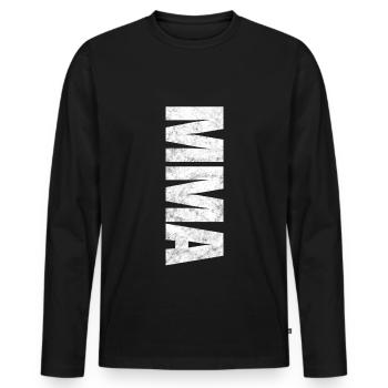 Mixed Martial Arts - Männer Premium Bio Langarmshirt - Schwarz - Vorne - Nico (187cm)