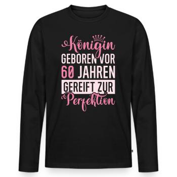 Wenn Das Shirt Noch Sauber Ist Werkstatt - Männer Premium Bio Langarmshirt - Schwarz - Vorne - Nico (187cm)